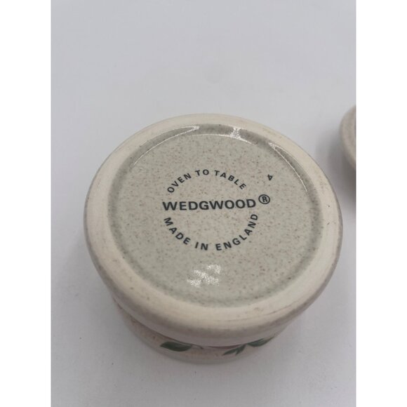Wedgwood Oven-To-Table Floral Design Mustard Pot - Made In England - 2" wide 1.5 - Picture 6 of 8